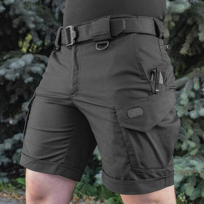 PANTALONI SCURTI AGGRESSOR SHORT - NEGRI - M-TAC