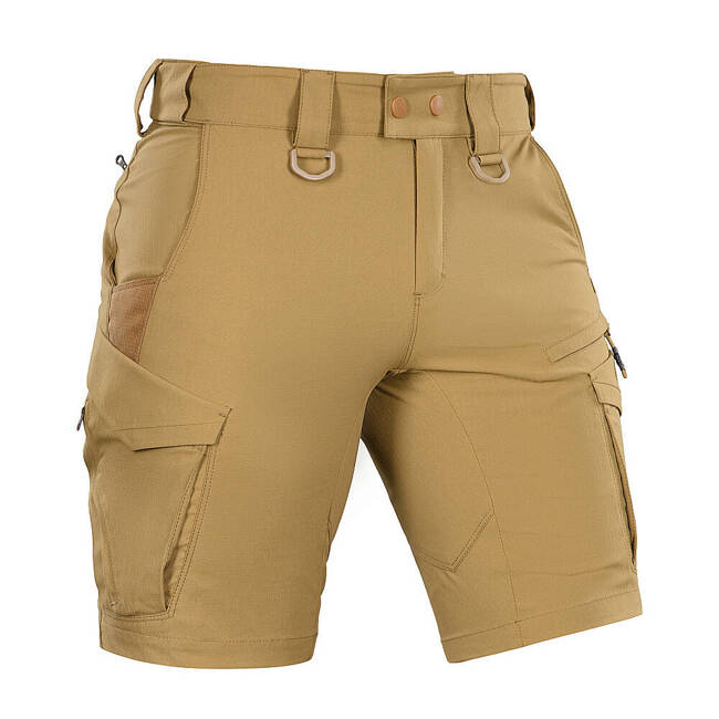 PANTALONI SCURTI AGGRESSOR SUMMER FLEX - COYOTE BROWN - M-TAC