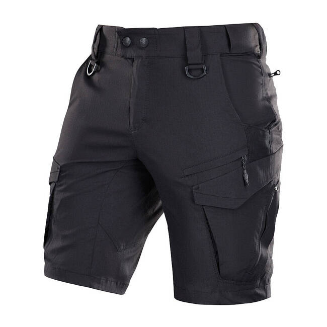 PANTALONI SCURTI AGGRESSOR SUMMER FLEX - NEGRI - M-TAC