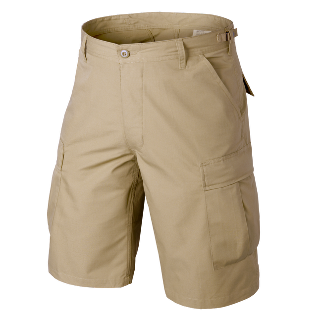 PANTALONI SCURTI, BERMUDE BDU - BUMBAC RIPSTOP - Helikon-Tex - KAKI