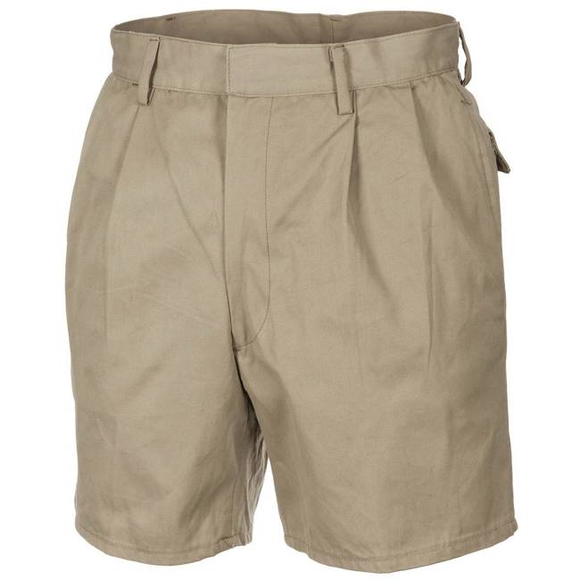 PANTALONI SCURTI ITALIENI - KHAKI - UZATI