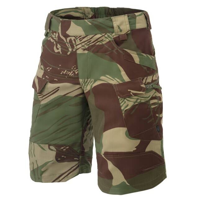 PANTALONI SCURTI TACTICI 11 - POLYCOTTON STRETCH RIPSTOP - Rhodesian camo