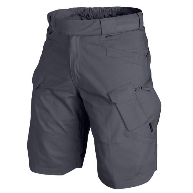 PANTALONI SCURTI TACTICI - UTS - POLIBUMBAC RIPSTOP - Helikon-Tex - GRI FUMURIU