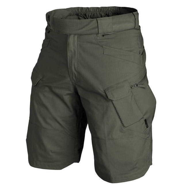 PANTALONI SCURTI TACTICI - UTS - POLIBUMBAC RIPSTOP - Helikon-Tex - VERDE TAIGA