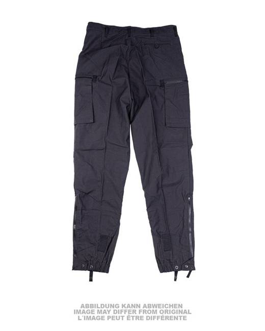 PANTALONI SUEDEZI - NEGRU - CA NOU - (L-XXL)