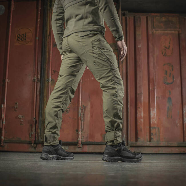 PANTALONI TACTICI AGGRESSOR GEN.II FLEX, DARK OLIVE - M-TAC