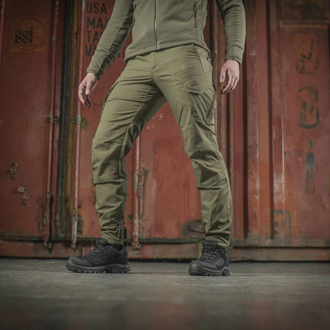 PANTALONI TACTICI AGGRESSOR GEN.II FLEX, DARK OLIVE - M-TAC