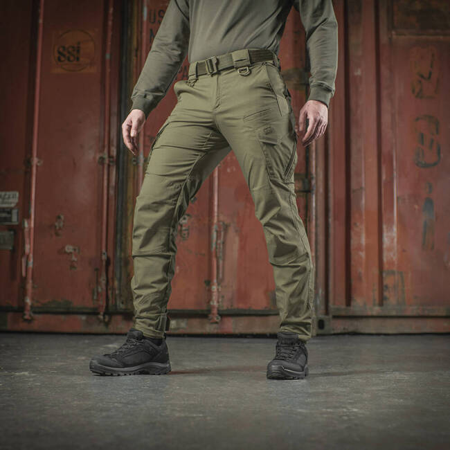 PANTALONI TACTICI AGGRESSOR GEN.II FLEX, DARK OLIVE - M-TAC