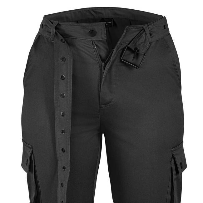 PANTALONI TACTICI "ARMY" - FEMEI - NEGRU