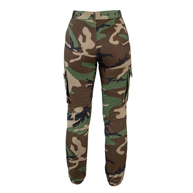 PANTALONI TACTICI "ARMY" - FEMEI - WOODLAND