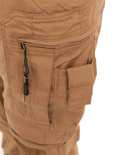 PANTALONI TACTICI CU GENUNCHIERE MOI, NEGRI - OPENLAND TACTICAL