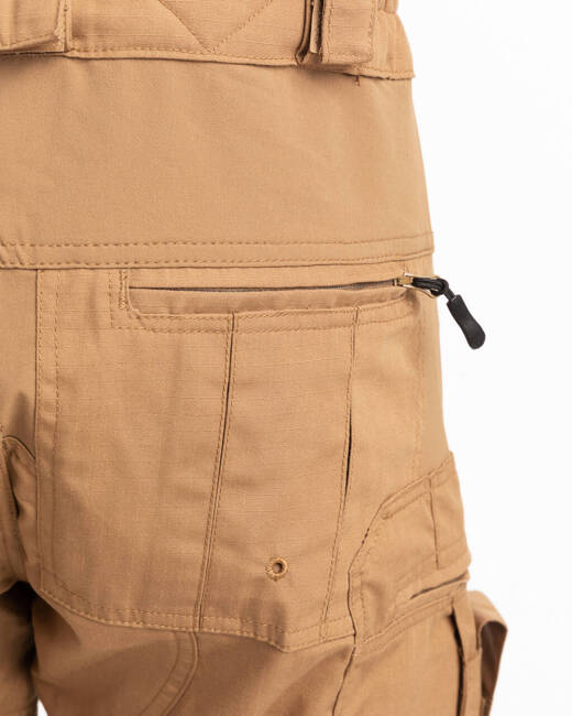 PANTALONI TACTICI CU GENUNCHIERE MOI, NEGRI - OPENLAND TACTICAL