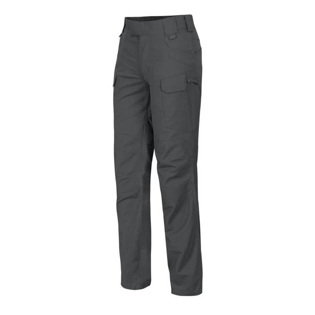 PANTALONI TACTICI PENTRU FEMEI - UTP Resized - POLIBUMBAC RIPSTOP - Helikon-Tex - GRI FUMURIU - LUNGIME 34″