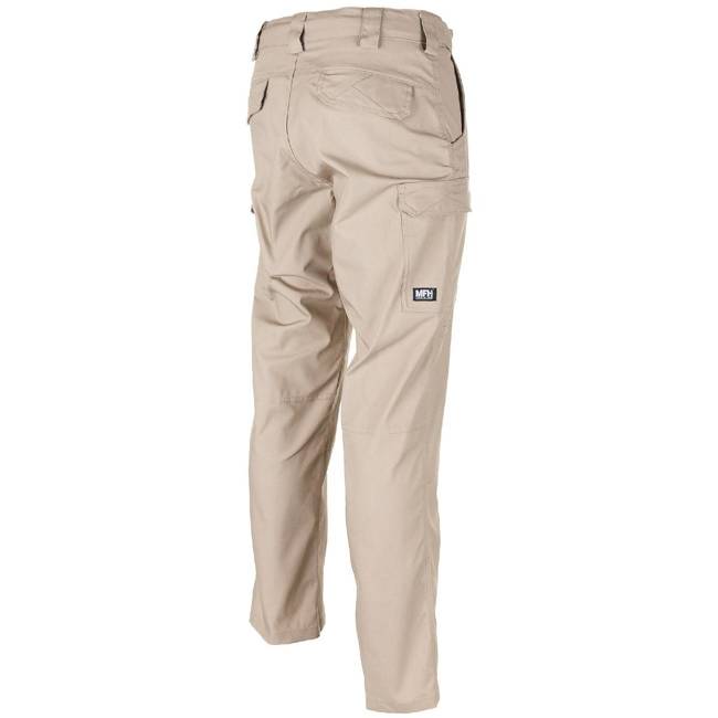 PANTALONI TACTICI - RIP-STOP - KHAKI