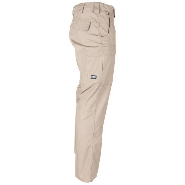 PANTALONI TACTICI - RIP-STOP - KHAKI