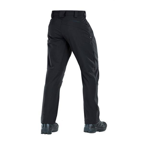 PANTALONI TACTICI SOFT SHELL VENT, NEGRI - M-TAC