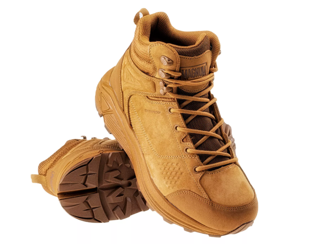 PANTOFI, INCALTAMINTE CASUAL IMPERMEABILA, CORDURA®, Hi-Poly - BRAG MID WP V - Magnum® - COYOTE