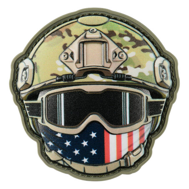 PATCH 3D EMOJI USA PVC - MULTICAM - M-TAC