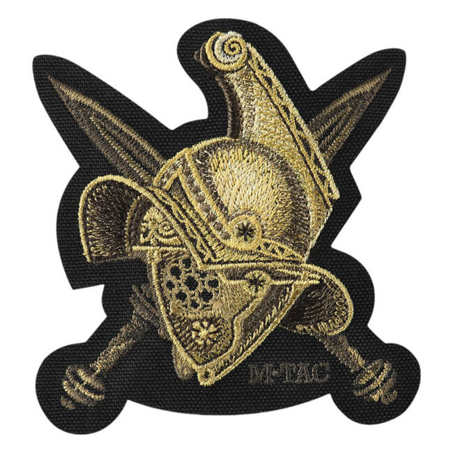 PATCH CASCA GLADIATOR (BRODAT) - NEGRU - M-TAC