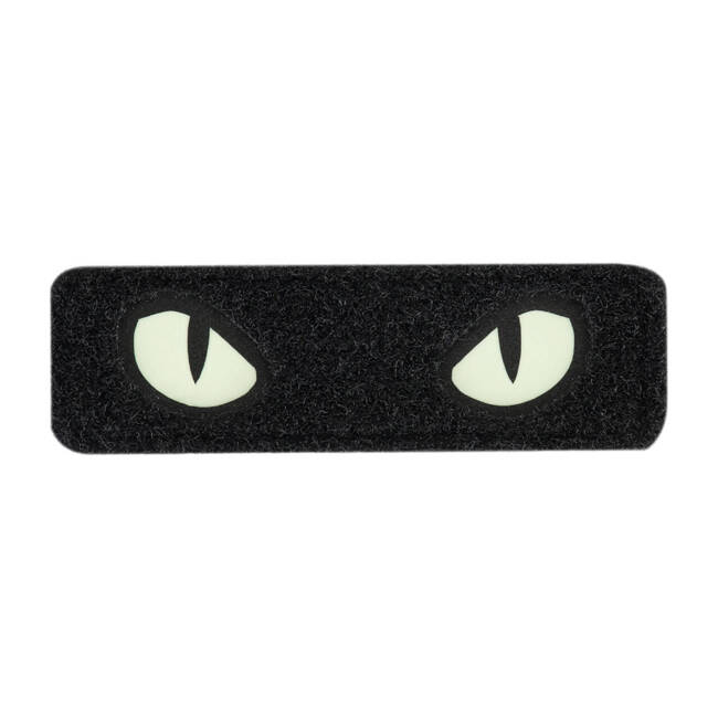 PATCH CAT EYES LASER CUT (TYPE 2) - NEGRU/GID - M-TAC