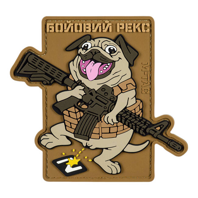 PATCH FIGHTING REX (PVC) - MULTICOLOR - M-TAC