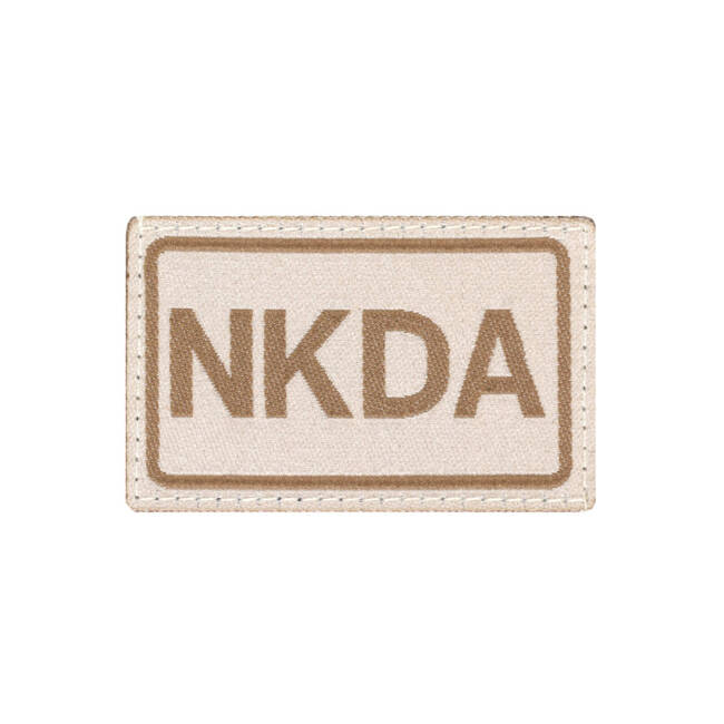 PATCH GRUPA SANGUINA - NKDA - DESERT - CLAWGEAR