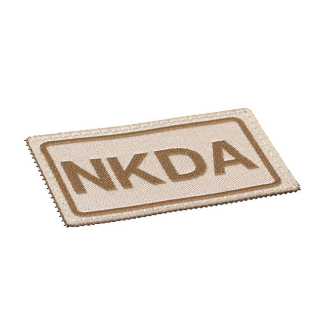 PATCH GRUPA SANGUINA - NKDA - DESERT - CLAWGEAR