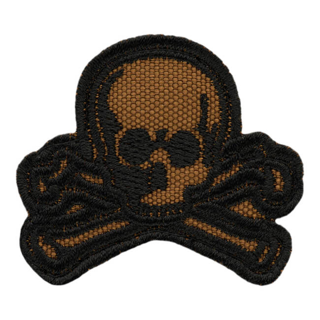 PATCH OLD SKULL - COYOTE/NEGRU - M-TAC