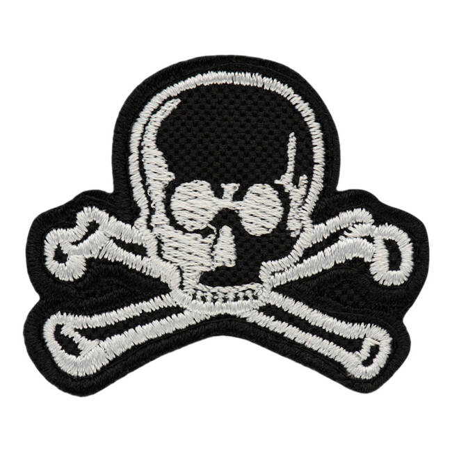 PATCH OLD SKULL - NEGRU - M-TAC