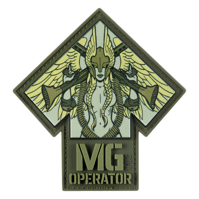 PATCH OPERATOR MG PRINT PVC - VERDE RANGER - M-TAC