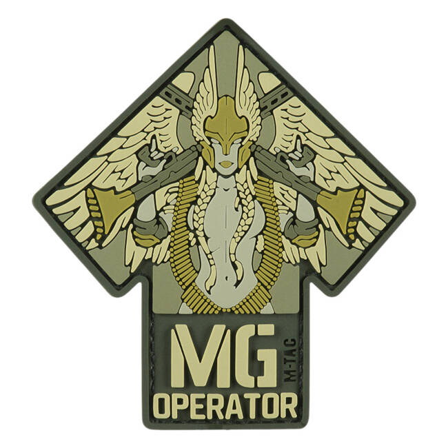 PATCH OPERATOR MG PVC - OLIVE - M-TAC