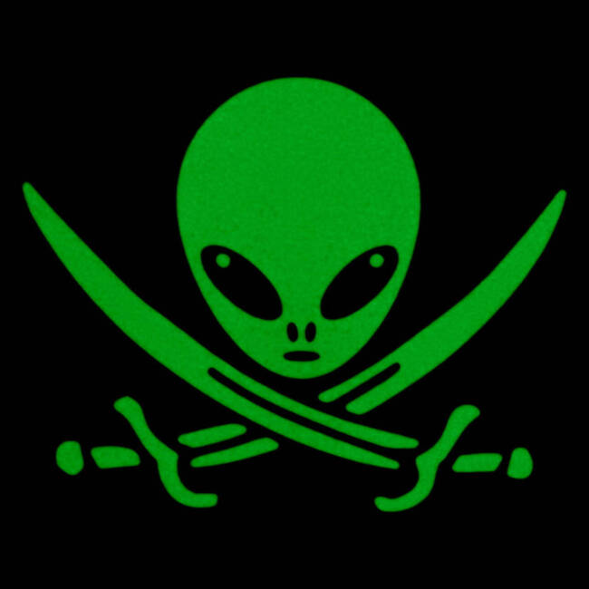 PATCH OPERATOR UFO - NEGRU/VERDE - M-TAC