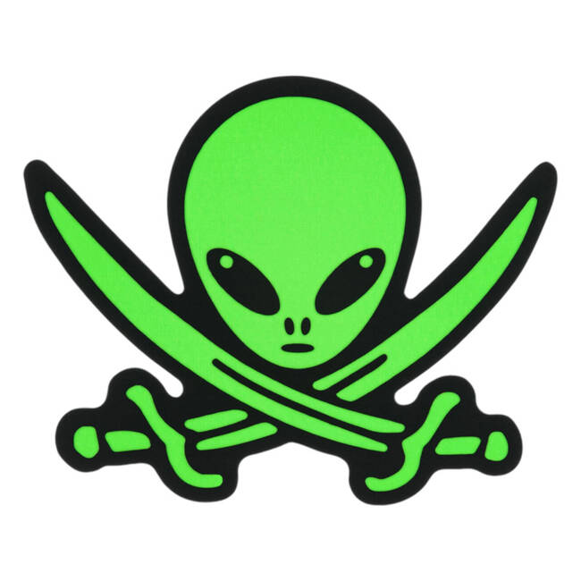 PATCH OPERATOR UFO - NEGRU/VERDE - M-TAC