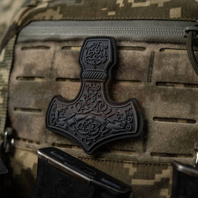 PATCH PVC 3D MJÖLNIR - MARE - GRI - M-TAC  