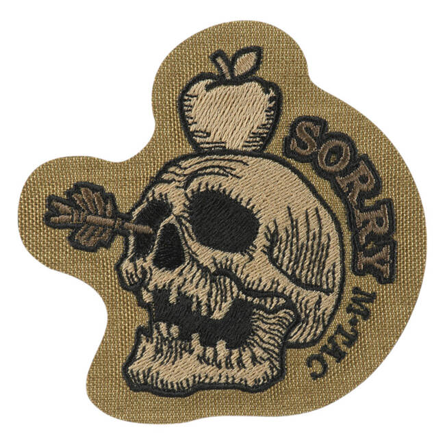 PATCH SORRY (brodat) - OXFORD MATERIAL - COYOTE - M-TAC