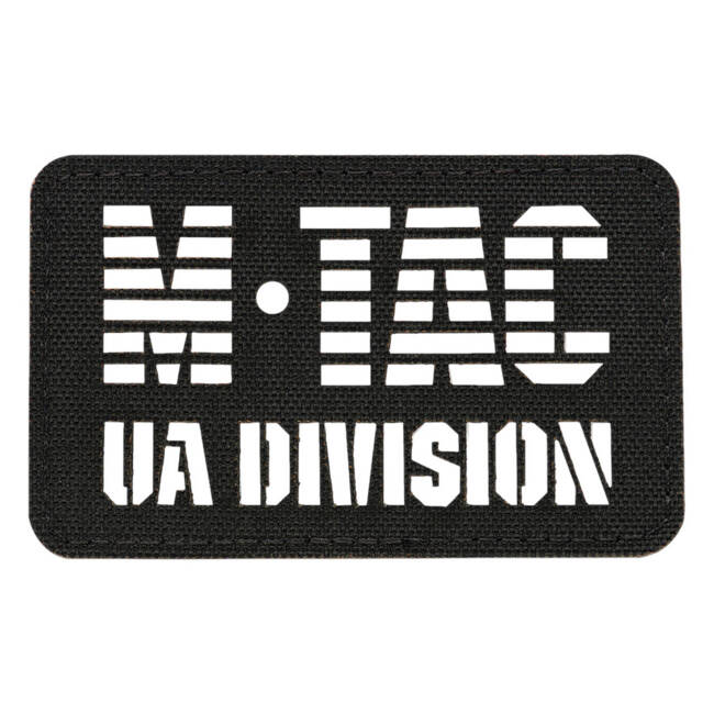 PATCH UA DIVISION END TO END LASER CUT - NEGRU - M-TAC