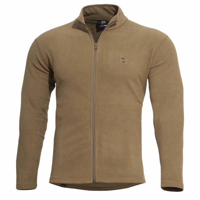 POLAR, CARDIGAN FLEECE CU FERMOAR - ELK - PENTAGON® - COYOTE