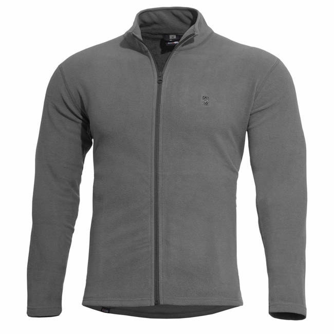 POLAR, CARDIGAN FLEECE CU FERMOAR - ELK - PENTAGON® - GRI LUP/FERMOAR NEGRU