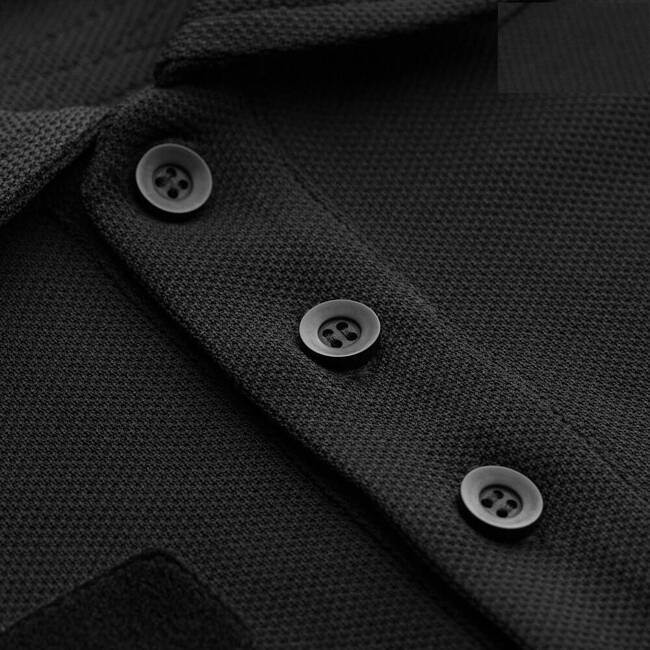 POLO TACTICAL SHIRT 65/35 - NEGRU - M-TAC