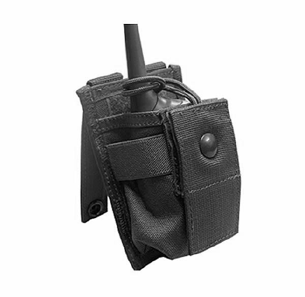 POUCH, BUZUNAR MIC PENTRU RADIO - DEFCON 5 - NEGRU