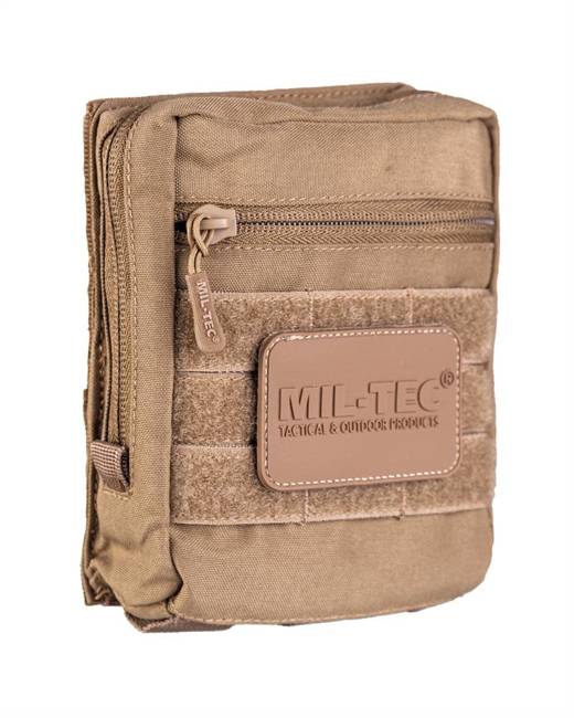 POUCH, BUZUNAR TACTIC MULTIFUNCȚIONAL - CU ATAȘARE CU VELCRO - Mil-Tec® - COYOTE ÎNCHIS