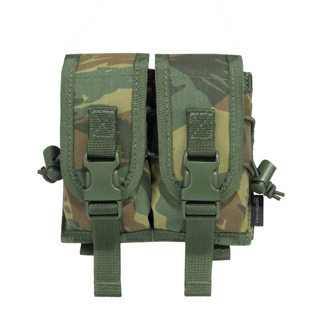 POUCH, BUZUNAR TACTIC MULTIFUNCȚIONAL DUBLU - Pentagon® - GR CAMO