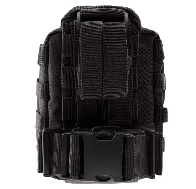 POUCH CU SISTEM MOLLE PENTRU TRUSA DE PRIM AJUTOR - 18x14x7 CM - Magnum® - NEGRU