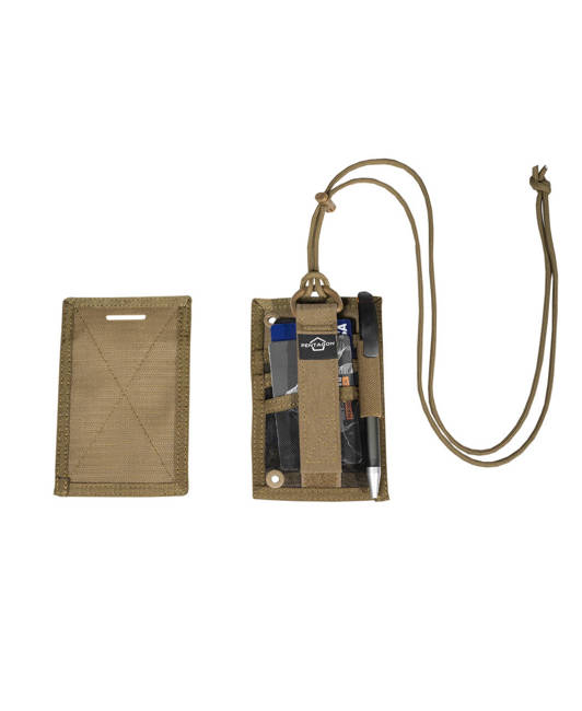 POUCH, HUSĂ TACTICĂ PENTRU LEGITIMAȚII, CARDURI, ACCESORII - Pentagon® - RAL7013