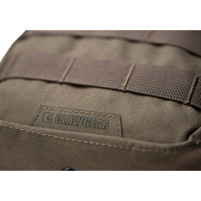 POUCH VERTICAL UTILITY CORE - MOLLE - MEDIU - RAL7013 - CLAWGEAR