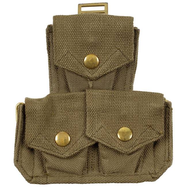 Pouch pentru muniție - Surplus militar de la armata britanica - Verde OD - Uzat