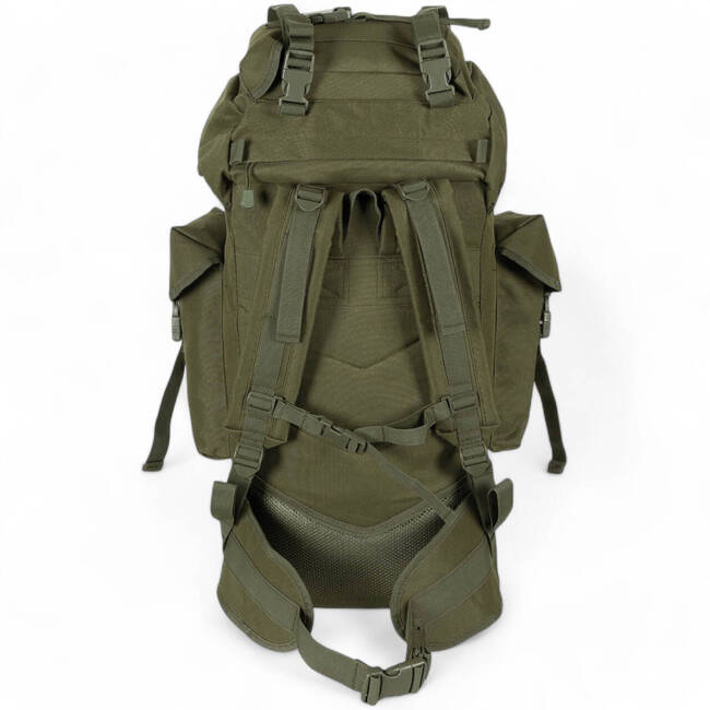 RUCSAC COMBAT BW - MOLLE - TIJA ALUMINIU - 65 L - MFH - OLIV