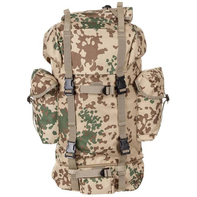 RUCSAC COMBAT BW - TIJĂ DE ALUMINIU - 65 L - MFH® - CAMUFLAJ BW TROPICAL