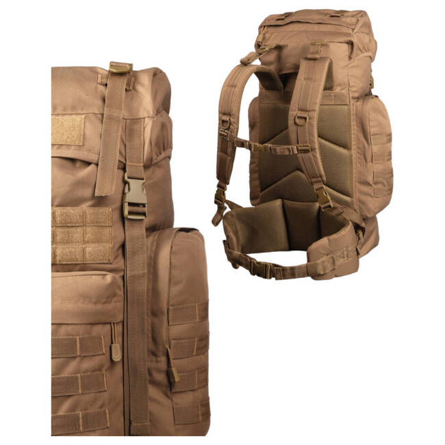 RUCSAC GERMAN GEN.II - 65 L - COYOTE - MIL-TEC