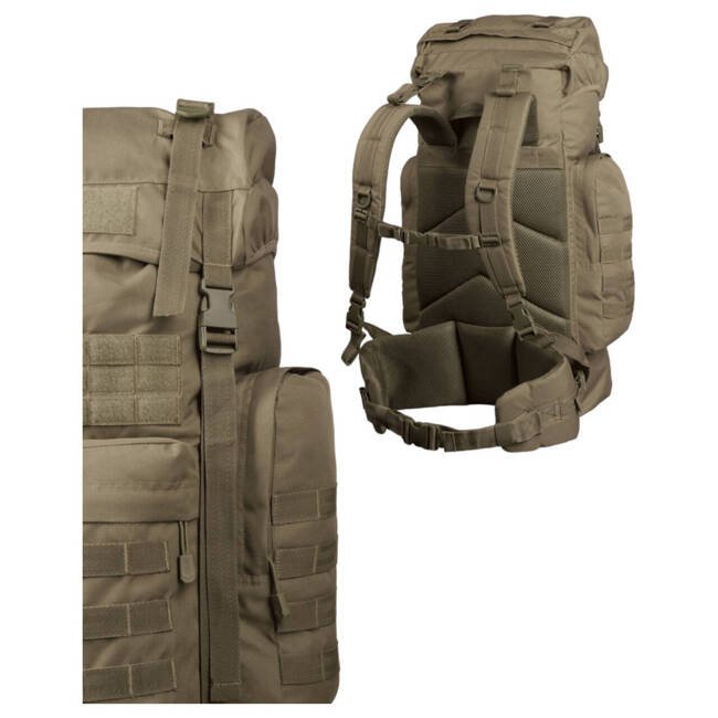 RUCSAC GERMAN GEN.II - 65 L - VERDE OD - MIL-TEC